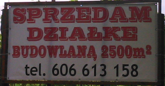 sprzedam działkę, 7 km od Giżycka w stronę Ketrzyna - Wrony 